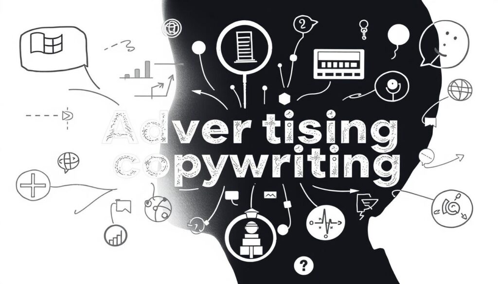 Generate an image representing advertising copywriting services