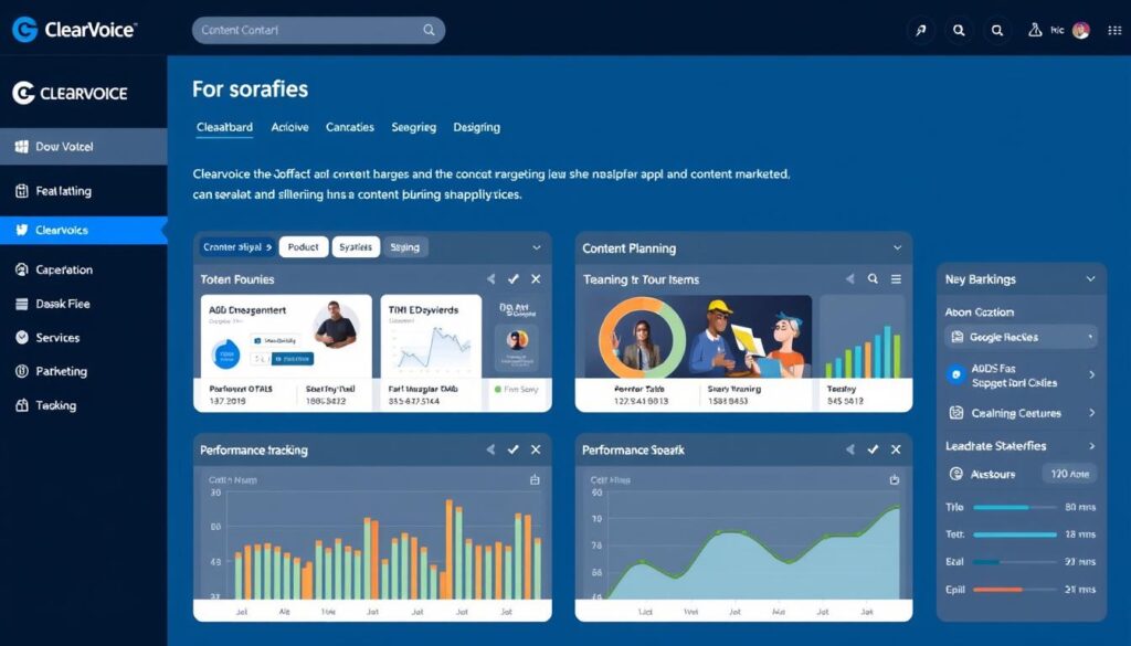 ClearVoice content marketing platform dashboard