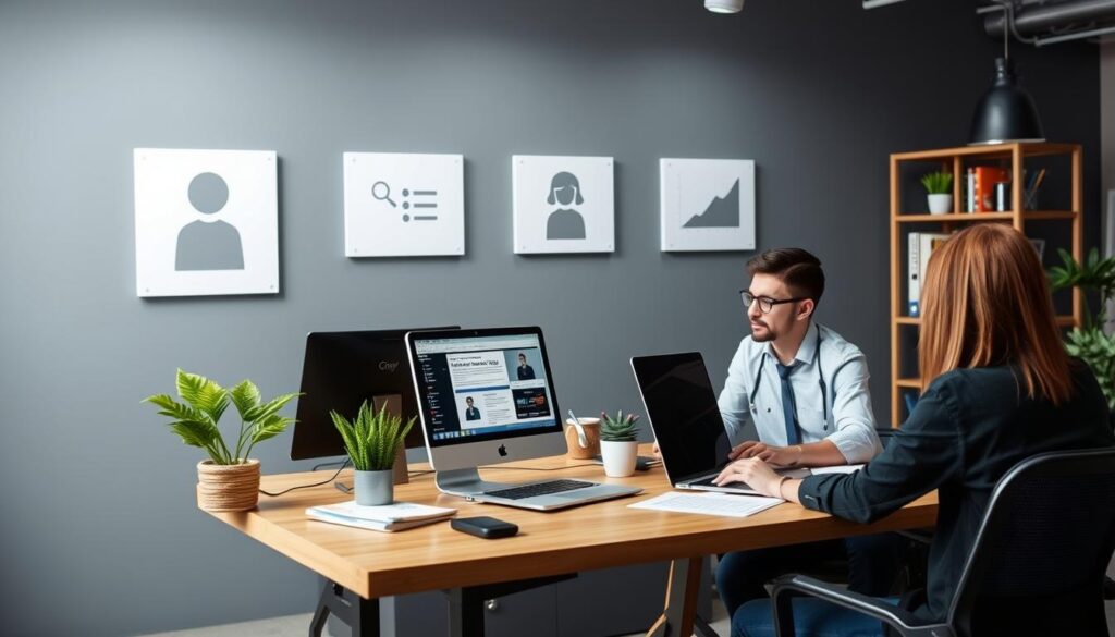 Generate an image representing white label blog writing services for agencies