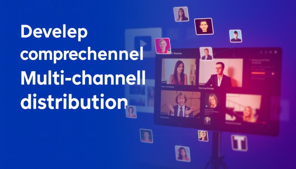 Multi-channel content distribution strategy