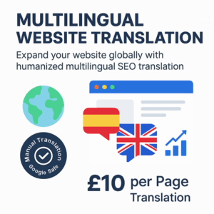 multilingual website translation manual service by hand